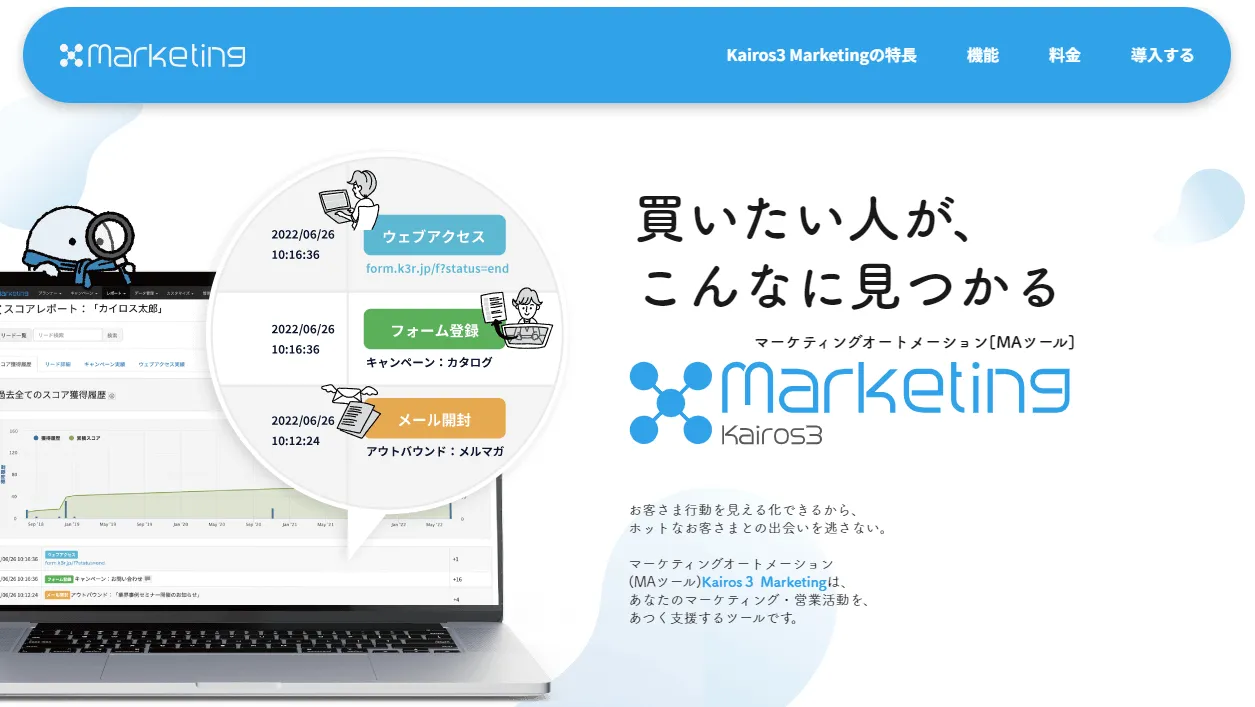 ⑦KAIROS 3（Kairos 3 Marketing）