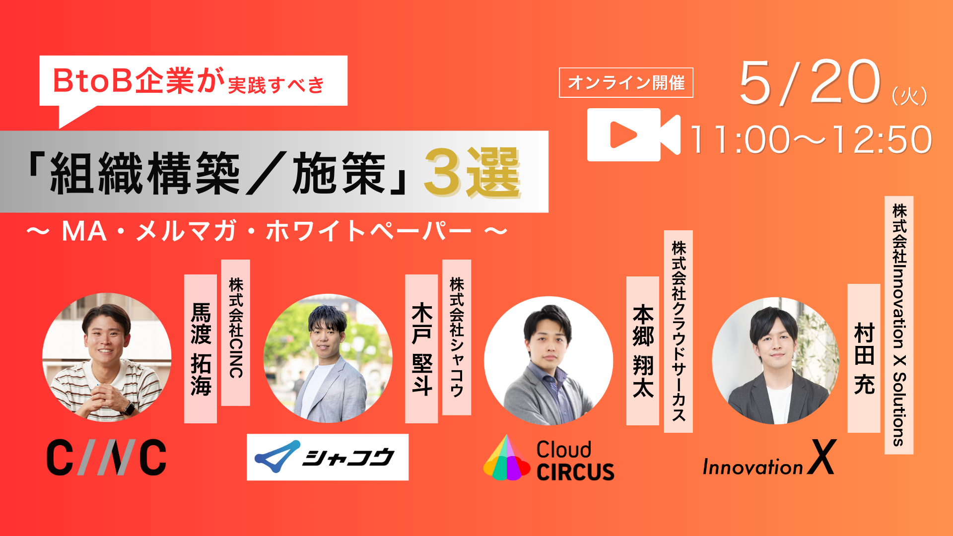 【5/15(木)】失敗しないインサイドセールスの鉄則